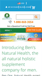 Mobile Screenshot of bensnaturalhealth.com